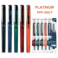 Original PLATINUM Fountain Pen PREFOUTE PPF-800 Resin 0.5mm Pen Nib Ink Student Writing Calligraphy