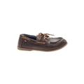 Tommy Hilfiger Flats: Brown Print Shoes - Kids Girl's Size 10