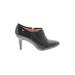 Calvin Klein Heels: Slip On Stilleto Classic Black Print Shoes - Women's Size 7 - Almond Toe