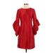 Vince Camuto Cocktail Dress: Red Dresses - Women's Size 0