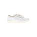 Sam Edelman Sneakers: White Solid Shoes - Women's Size 8 - Almond Toe