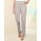 Blair Women's Comfort Stretch Pull-On Pants - Brown - M - Misses