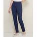 Blair Women's Everyday Slim-Leg Ponte Knit Pull-on Pants - Blue - 2X - Womens