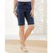 Blair Women's Slimtacular® Denim Shorts - Denim - 2X - Womens