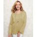 Blair Women's Shimmer Pointelle Sweater Set - Yellow - M - Misses