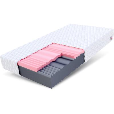 FDM - Matratze 90x200 Kaltschaum select max Visco Schaum Polyurethanschaum H3/H4 18 cm jersey Image