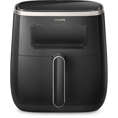 Philips - lfreie fritteuse 5,6 l 1700 w schwarz HD9257/80