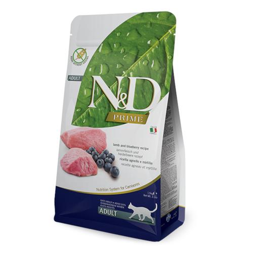 Farmina N&D Grain Free Cat, agneau, myrtilles pour chat - 5 kg