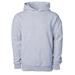 Independent Trading Co. IND280SL Avenue Pullover Hooded Sweatshirt in Grey Heather size Medium | Cotton/Polyester Blend
