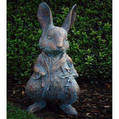 Garden Peter Rabbit Statues, Resin Crafts Ornaments For Patio, Lawn, Yard Art Decoration