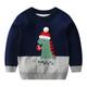 Kids Boys Sweater Animal Long Sleeve Crewneck School Adorable 2302 red Fall Clothes 3-7 Years