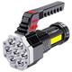 High-power 7 LED flashlight torch with Cob side light light outdoor lighting USB rechargeable waterproof work light powerful fishing light