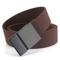 Men's Belt Outdoor Belt Waist Belt Black Kakhi Polyester Adjustable Heavy-Duty Plain Outdoor Daily