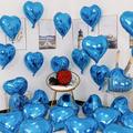 18 Inch Aluminum Film Balloon Set Wedding Engagement Decoration Love Birthday Wedding Room Christmas New Year's Day Decoration Wedding Celebration