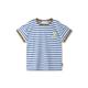 Sanetta Pure Jungen T-Shirt Blau | Hochwertiges und gemütliches Shirt aus Bio-Baumwolle für Jungen. Kinder Bekleidung 104