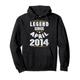 10 Years Old Legend Since April 2014, Idee zum 10. Geburtstag Pullover Hoodie