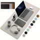 1pc Large Size Office Desk Protector Mat Pu Leather Waterproof Mouse Pad Desktop Keyboard Desk Pad Gaming Mousepad Pc Accessories