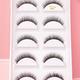 Natural False Eyelashes 5 Pair 3d Handmade Long Crisscross Fake Lashes Eyelashes Extension Eyelash Makeup Beauty Tool