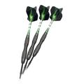 3pcs High-grade Steel Tip Darts Set With Imitation Tungsten Needles And Printed Flights - Perfect For Accurate Target Throwing