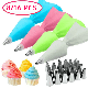 8pcs/16pcs, Pipping Bags And Tips Set, Including Reusable Silicone Pastry Bag, Stainless Steel Pastry Tips Set And Coupler, Baking Tools, Kitchen Gadgets, Kitchen Accessories, Home Kitchen Items