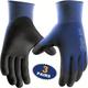 1/ 3pairs Ultra-thin Pu Coated Work Gloves, Excellent Grip Gloves, Nylon Black Polyurethane Coated Safety Work Gloves, Knit Wrist Cuff, Ideal For Light Duty Work