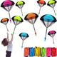 Parachute Toy, Children's Flying Toys, Free Throwing Hand Throw Parachute, Army Man Toss It Up And Watching Landing Outdoor Toys For Kids Gifts Christmas、halloween、thanksgiving Gift