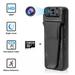 Mini Camera 1080p Small Wearable Body Camera with Clip/Motion Detection Micro Security Surveillance Hidden Nanny Camera for Home and Office