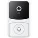 Rvasteizo Smart Doorbell Smart Wireless Remote Video Doorbell Intelligent Visual Doorbell Home HD Night Vision Wifi Security Door Doorbell