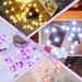 Zainafacai Led Lights for Bedroom 1.5M 10 Lights Led Light String Led Fabric Love Heart Light String Room Decoration Light Romantic Heart Romantic Confession String Light Room Decor Blue