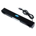 Gratying USB Powered Computer Speaker Sound Bar for PC Laptop Speaker Bar Black