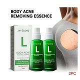 2PCS Back Acne Treatment Butt Acne Clearing Treatment Cystic Acne Treatment with Vitamin E and Tea Tree oil Hormonal Acne and For Arm Buttm Back and body 1.02oz