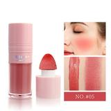 SDJMaLiquid Blush Blush Stick Blush Cream Rouge High Light Repair Rouge Matte Natural Blush Long-lasting Liquid Blush 8ml