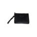 J. McLaughlin Leather Wristlet: Pebbled Black Solid Bags