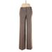 The Limited Dress Pants - Mid/Reg Rise Boot Cut Boot Cut: Brown Bottoms - Women's Size 2