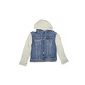 DL1961 Denim Jacket: Blue Print Jackets & Outerwear - Kids Girl's Size 6