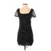 LA Hearts Casual Dress - Mini: Black Stars Dresses - Women's Size Small
