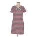 Tommy Hilfiger Casual Dress: Red Stripes Dresses - Women's Size Medium