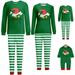 Grinch Green Monster Matching Family High Quality Clothing Set New Arrival Casual Pajamas Sets for Baby Dog (Baby 50)