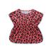 FOCUSNORM 4 Colors Summer Kids Girls Lovely Beachwear Dress Tassel Solid/Leopard Printed Elastic Mini Dresses