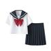 Rovga Outfit For Children Girl Outfit Kawaii Girl High School Skirt Outfits Sailor S Suit Japanese Student Suit