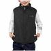 Heated Jacket Coat Kids Heated Vest Boys Girls Lightweight USB Electric Heating Waistcoat Down Jacket Vest Winter Coats Heated Windproof Plus Size Coat For Children