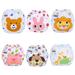 OUSITAID 6 Pack Potty Training Pants for Boys Girls Learning Designs Training Underwear Pants for 6-12 months Boys Girls(Dog+Cat+Bear+Elephant+Rabbit+Lion)