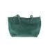 Fossil Leather Tote Bag: Green Print Bags