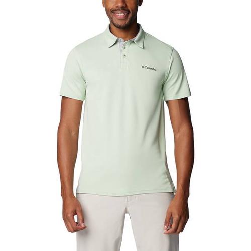 COLUMBIA-Herren-Oberteil-Nelson Point™ Polo, Größe XXL in Grün