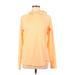 Under Armour Active T-Shirt: Orange Color Block Activewear - Women's Size Medium