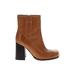 Free People Ankle Boots: Brown Shoes - Women's Size 9