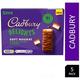 Cadbury Delights Soft Nougat Hazelnut & Caramel Chocolate Pk 5 - Pk 9