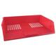 Q-Connect Wide Entry Letter Tray Red Ref KF21691