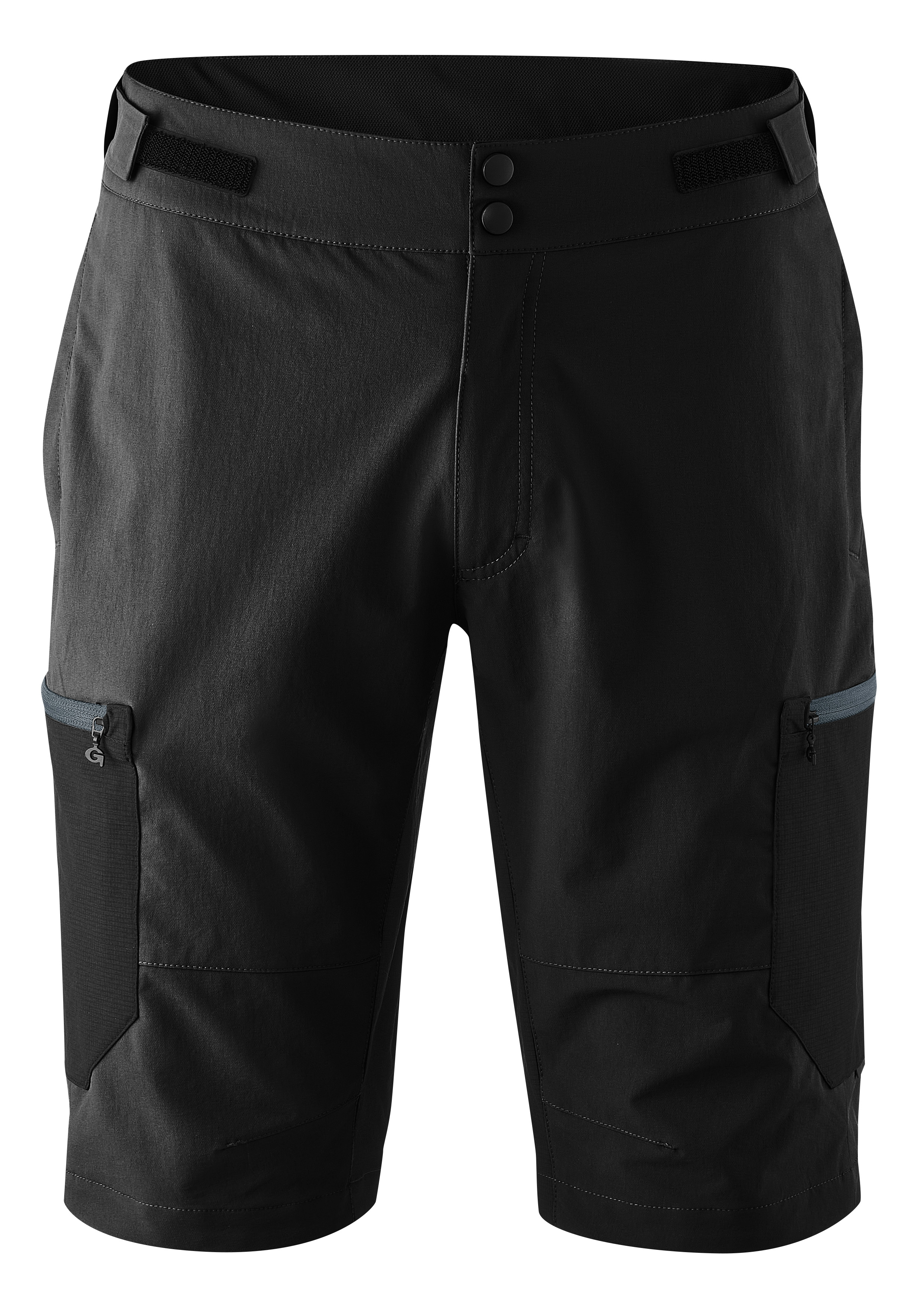 Radhose GONSO "GARZONE", Herren, Gr. XXXL, Normalgrößen, schwarz, 78% Polyamid, 11% Polyester, 11% Elastan, Hosen, Herren Bike-Shorts, Fahrradhose mit Sitzpolster, Bund flexibel Image