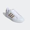 Sneaker ADIDAS SPORTSWEAR "GRAND COURT 2.0", Gr. 37, weiß (cloud weiß, magic beige, matte gold), Synthetik, sportlich, Schuhe, Design auf den Spuren des adidas Superstar
